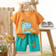 Mustard & Sea Green 2 Pc Set NS6055C
